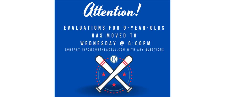 Evaluations Date Change