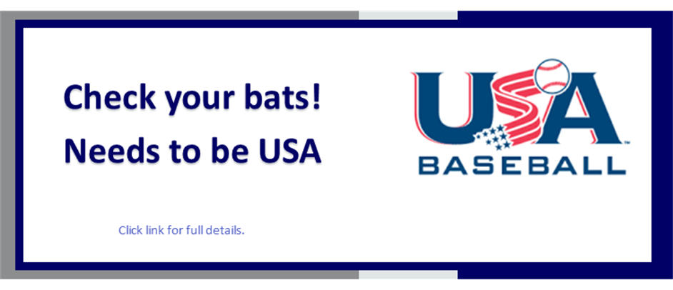 Check Your Bats!
