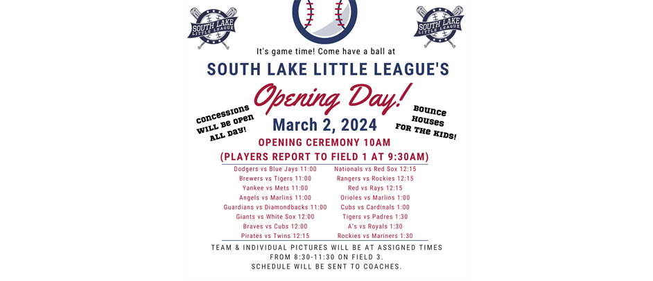 Spring Opening Day 2024