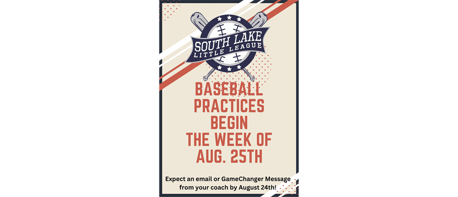 Practices Start the Week of Aug. 25th!