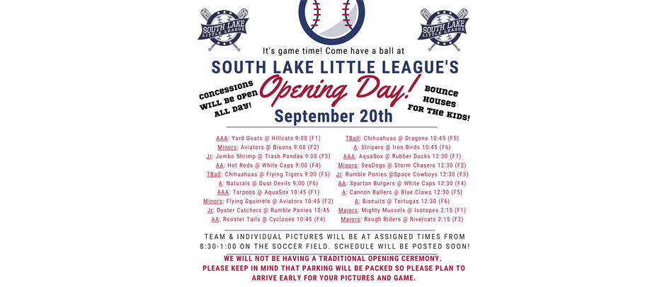 Fall Opening Day 2025
