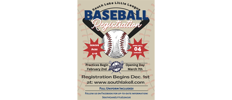 Spring Registration Opens on Dec. 1st!