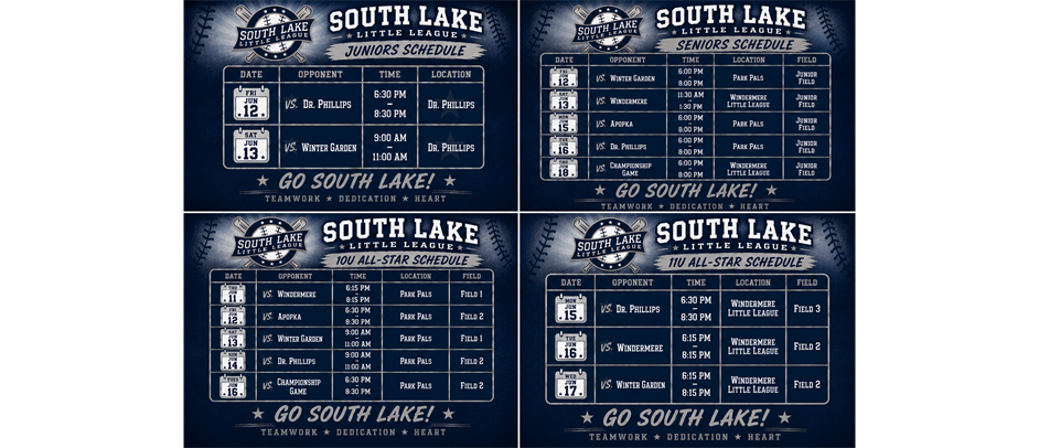 All-Star Schedules! 