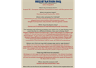 Registration FAQs